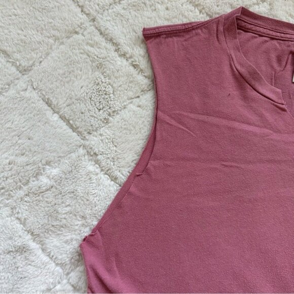 Victoria's Secret PINK | “We Got You” Mauve Muscle Tee | Size Small - Picture 4 of 12